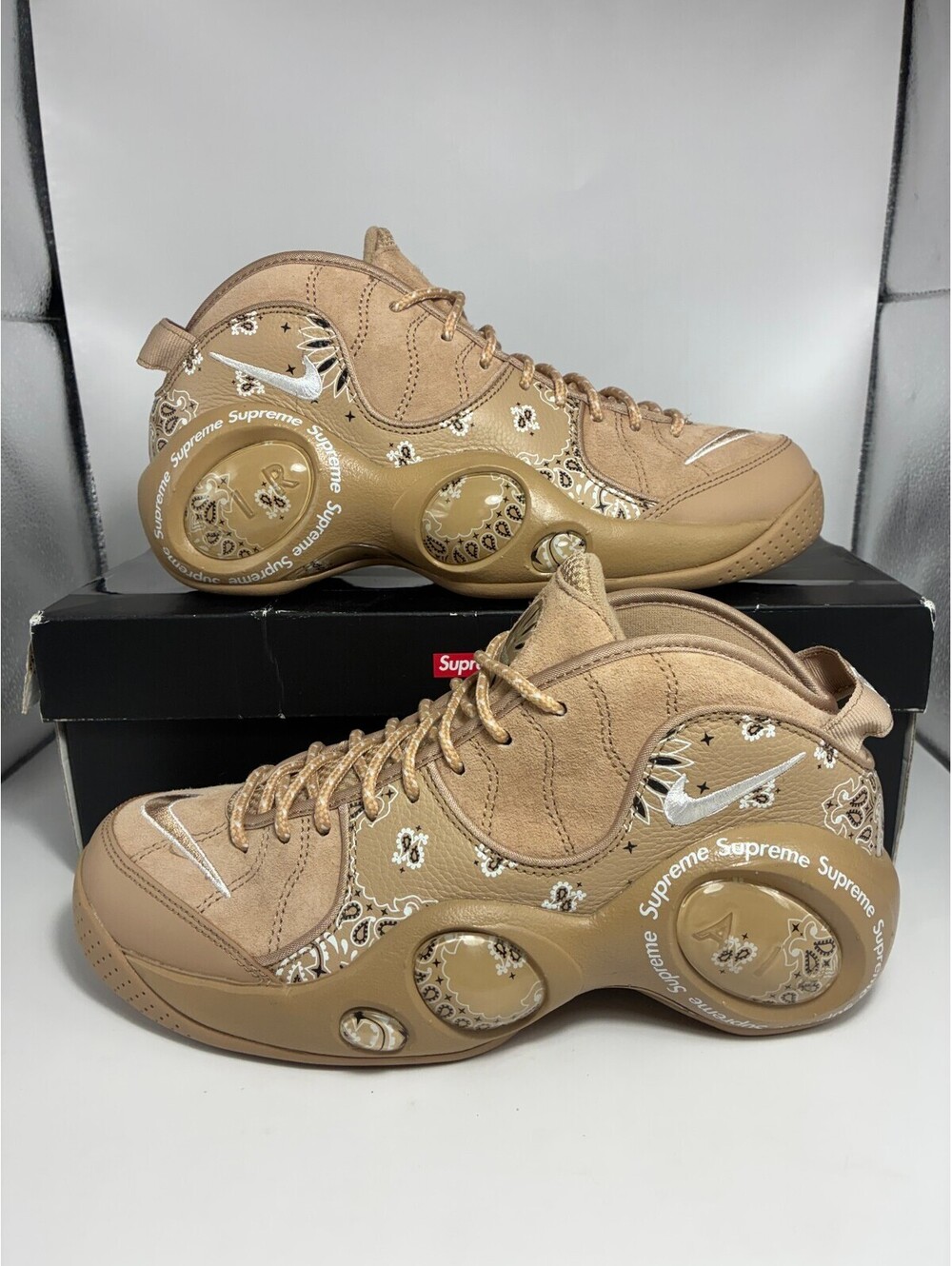 Size 8 - Nike X Supreme Air Zoom Flight 95 SP Hemp